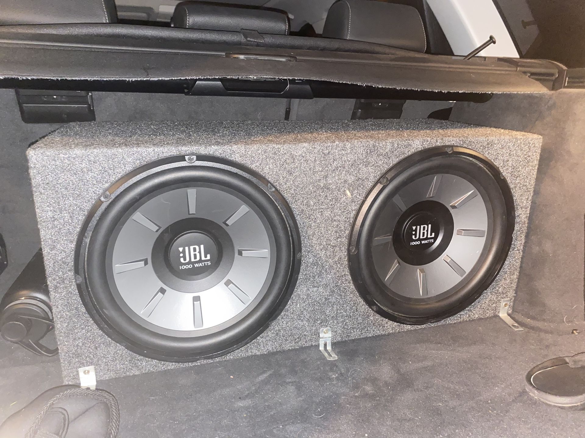 Two 12 inch JBL Subwoofers