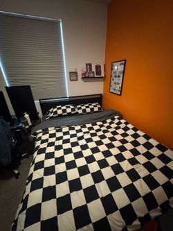 Nectar Queen Mattress + Sheet set & Bed frame