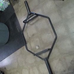 Used Olympic Hex Bar in Black 50lbs- 28296-39