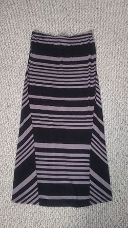 Large Maxi Striped Skirt