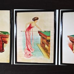 ARCHIE GUNN BILLIARD GIRLS by Archie Gunn.