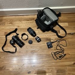 Nikon D60 & Extra Lenses 