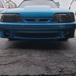 87-93 Foxbody Tinted Six Piece Headlight Set 