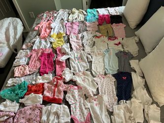 Newborn girl bundle clothing