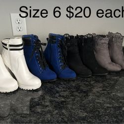 boots size 6