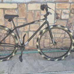 29" stolen brand cruiser. 
Asking 500 or best offer. 
I think I've ridden it three times since I bought it.
The tires still have the nubs on them.