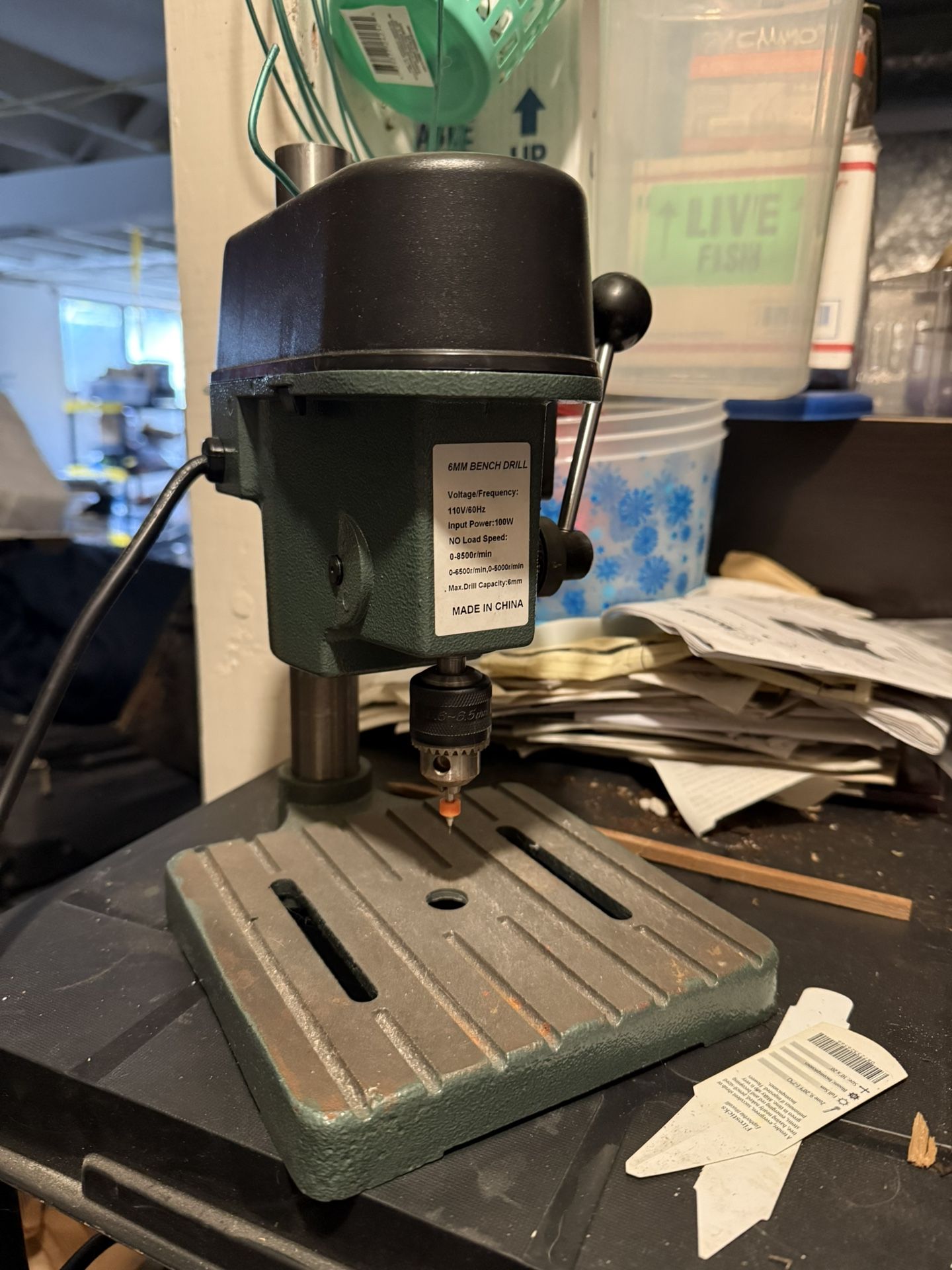 6mm Bench Drill