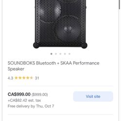 Soundboks 3 Portable Speaker