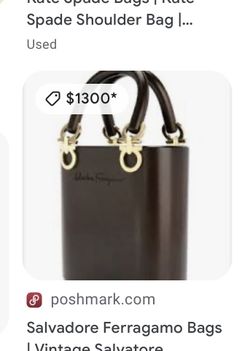 Authentic Ferragamo Bag