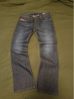 Diesel Zatiny 2007 Mens Boot Cut Jeans 33 x 32