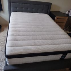 Full Sized Bed Frame & Mattress 