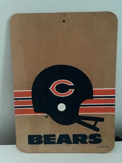 🏈Vintage Officially Licensed Chicago Bears Cork Bulletin Board🏈