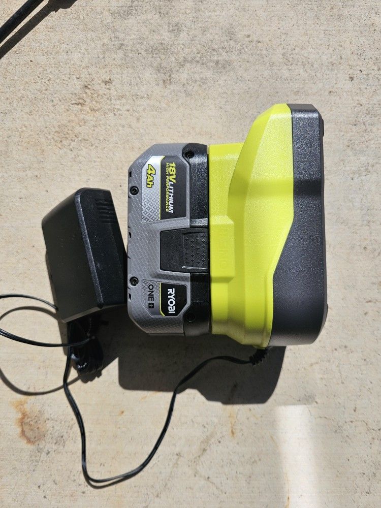 Ryobi 18v Battery And Charger