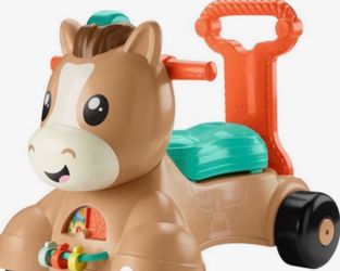 Fisher-Price Walk Bounce & Ride On Pony