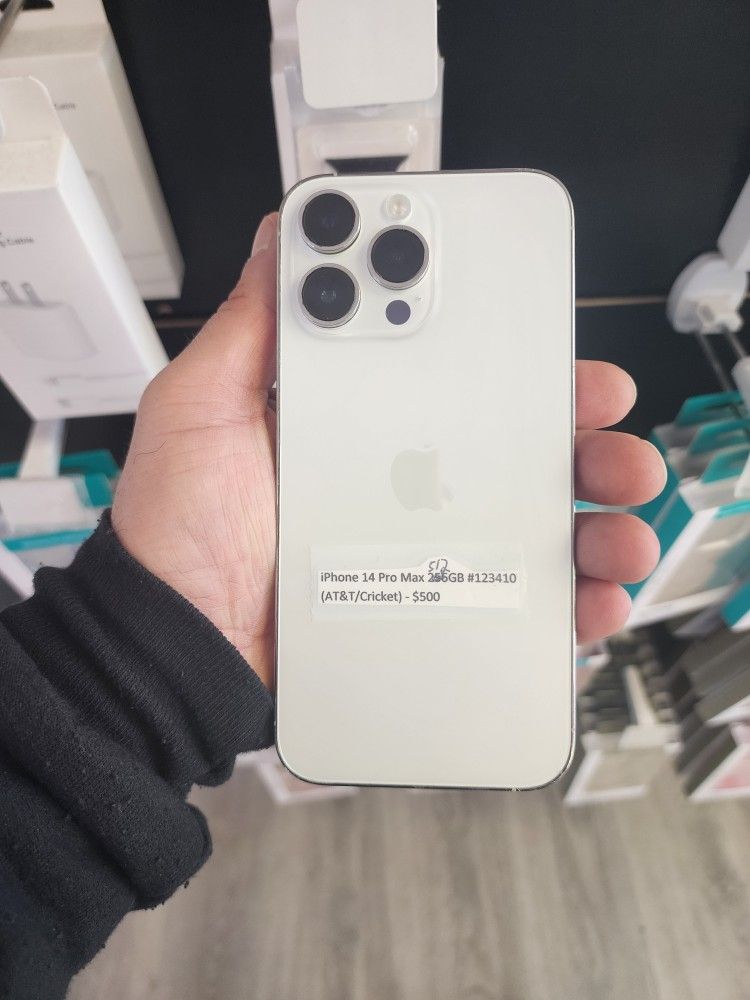 Apple IPhone 14 Pro Max 512GB In Silver (AT&T/Cricket) - Main Image
