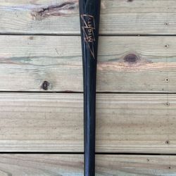 Wooden Baseball Bat MIGHTY KC 308 Black Charleston Alley Cats Professional Model 33" 