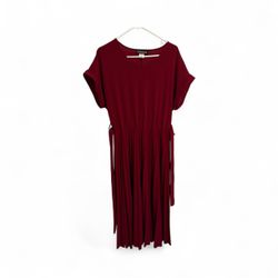 Brand New With tags Burgundy women Dress 