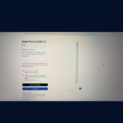 Apple Pencil USB-C / Pitaka Case. 