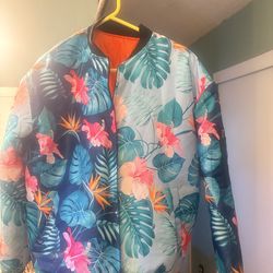 Official Zoey  huntrix k-pop demon, hunters tropical jacket