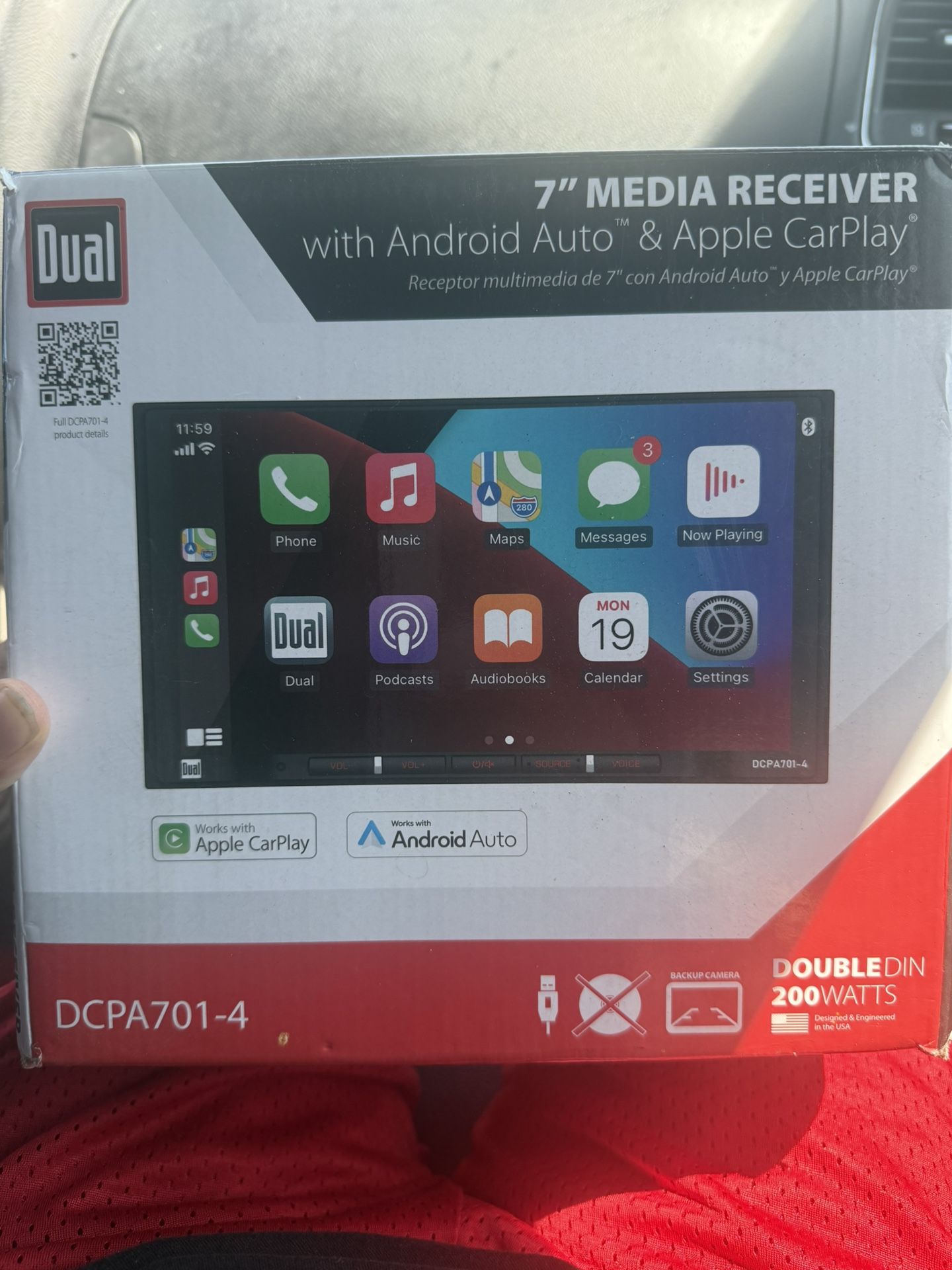 Dual Car touchscreen Radio