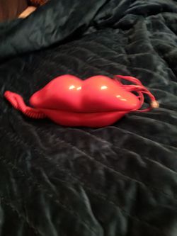 Red Lips Novelty Corded Telephone