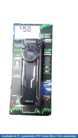 Kodiak 97132 Black Flashlight / Headlamp