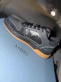 Amiri MA-1 Low-Top Sneakers Black Gum