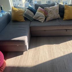 Ikea Sectional Couch/Sofa Cum Bed