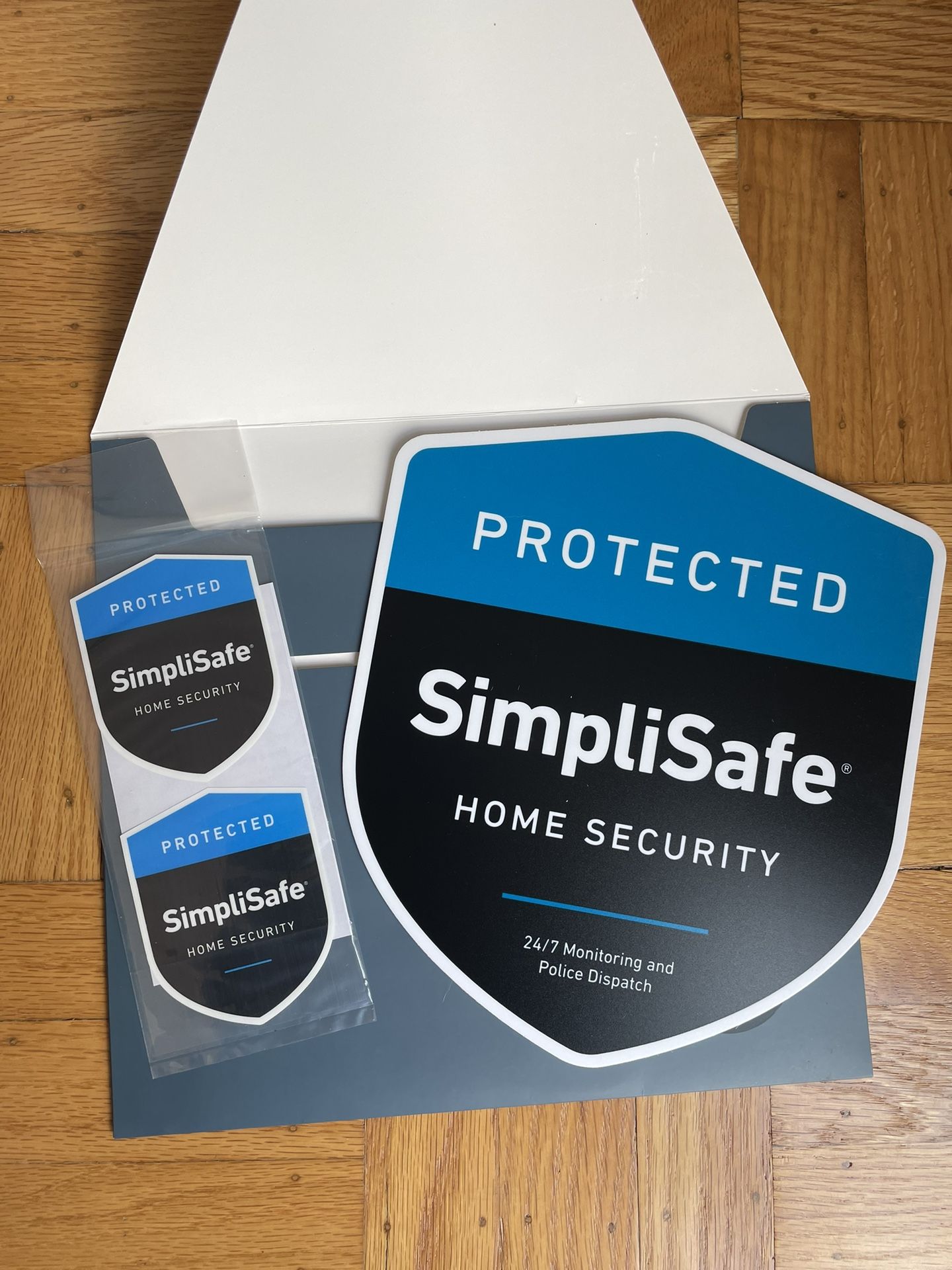SimpliSafe Sign Home Security Yard Sign Plus Stickers