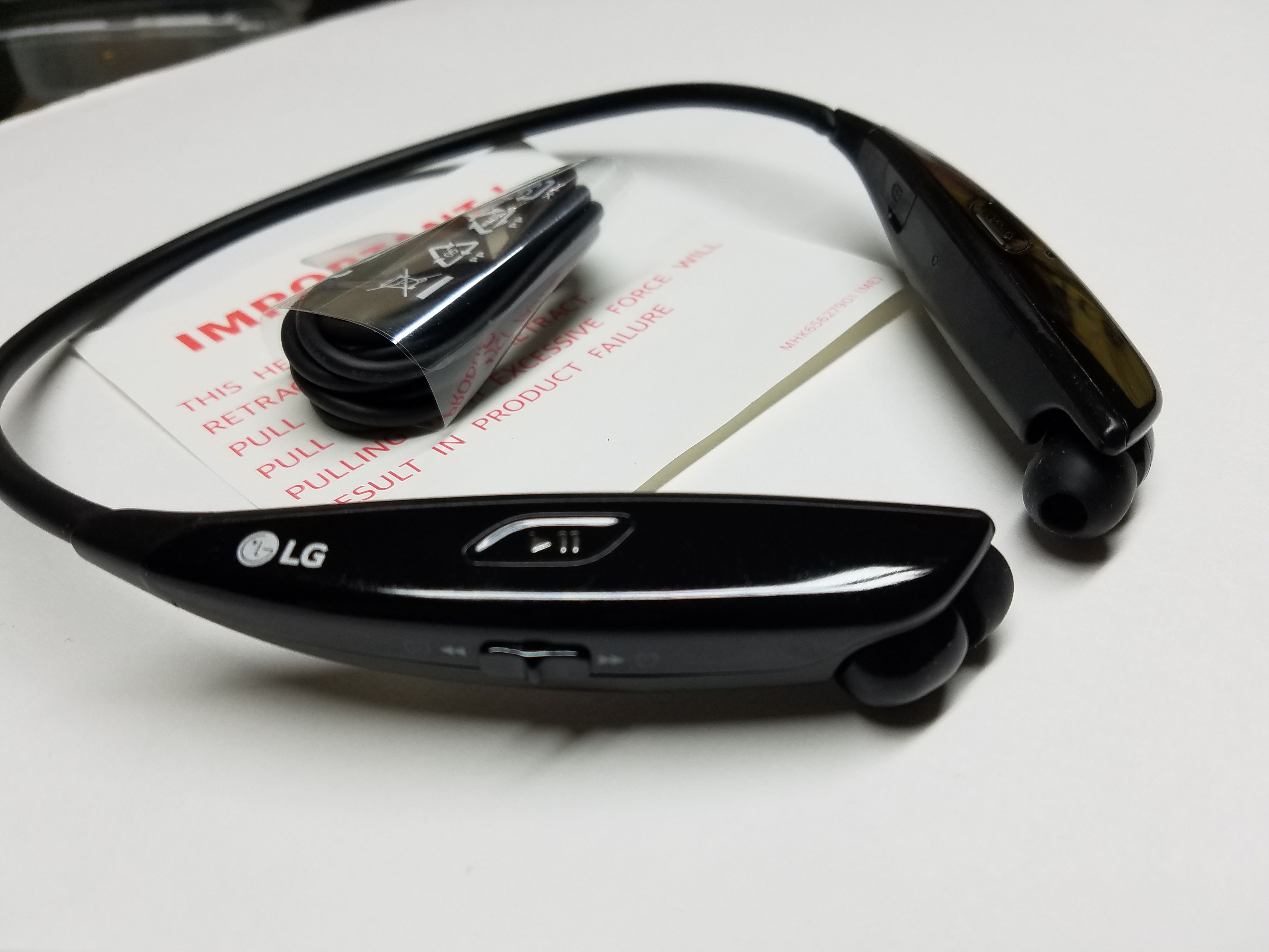 LG HBS-810 Tone Ultra Premium Wireless Bluetooth Stereo Headset (Black)