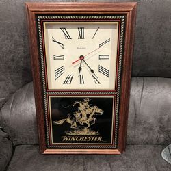 Winchester Rifles Antique Wall Clock
