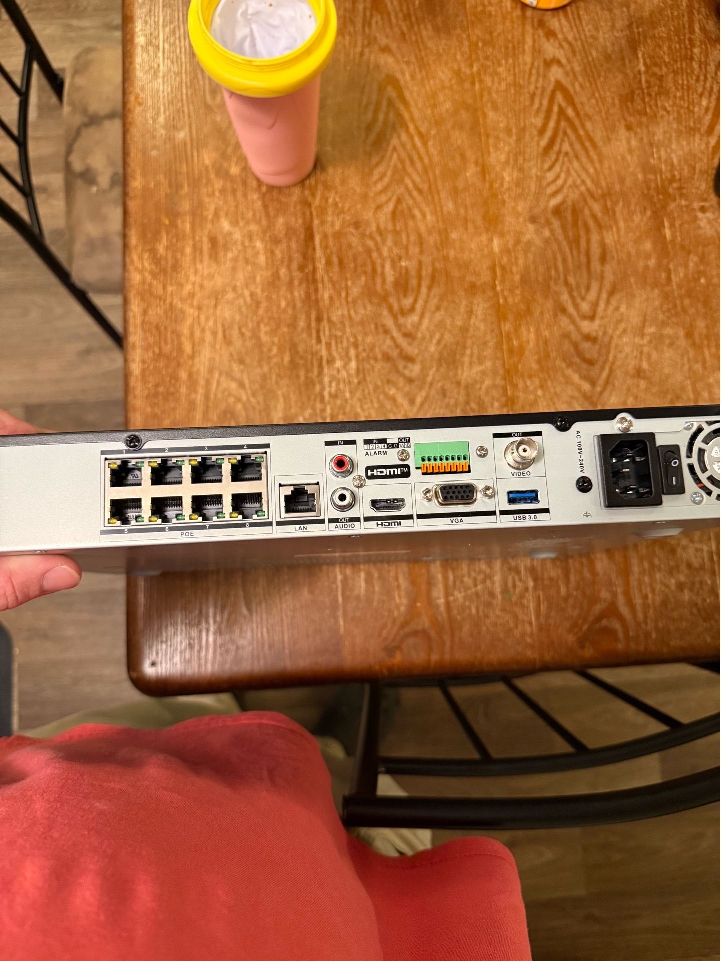8 channel hikvision NVR for ip cameras