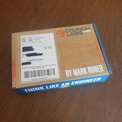 Crunch Labs by Mark Rober S.T.E.M. Build Box Kit Kaleidoscope New Sealed.
UPC 3. Age 8-12.
Please see the photos. Sealed.
Weight 12oz plus 