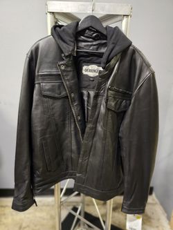 Mens Genuine Leather Jacket $275 FIRM