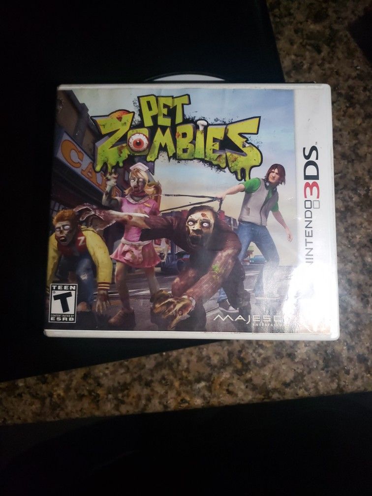Pet Zombies NINTENDO 3DS