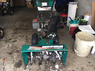 Snow blower.