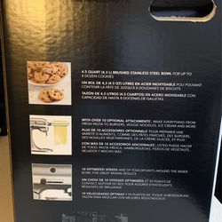 Kitchen Aid Tilt Head Stand Mixer 4.5 Quart 4.3 Liters for Sale in Katy, TX  - OfferUp