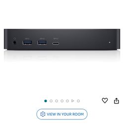 Dell 452-BCYT D6000 Universal Dock, Black