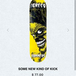 Jim Greco “Hammers” Skateboard(ONLY)