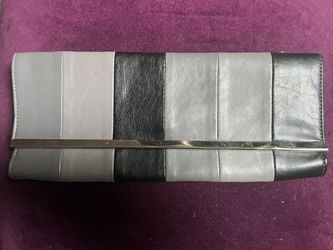 Clutch Striped Purse