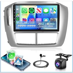 Car Radio Stereo for Honda Pilot with Wireless CarPlay Android Auto