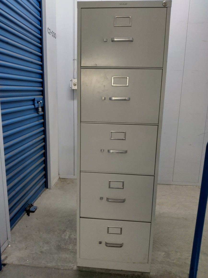 Metal File Cabinet With Key For Legal Size Paper