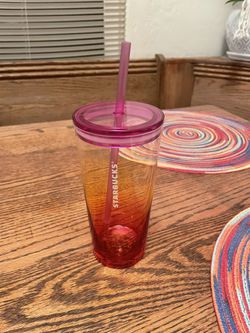 Starbucks Ombré Glass Cup