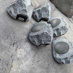 Bluetooth Rock Speakers Solar