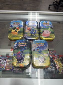 Pokemon Ascending Heroes Tins Double Pack $45 Each Gamehogs 11am-7pm