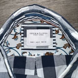 Denim & Flower Shirt