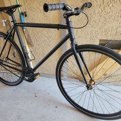 Black Fixie 55cm-56cm