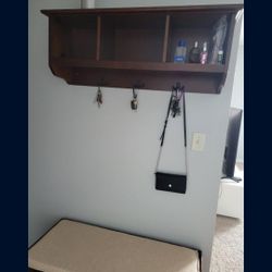 Mueble Para Entrada Hall Tree 