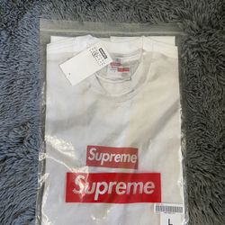 Supreme MM6 Maison Margínela Box Logo Tee Size L