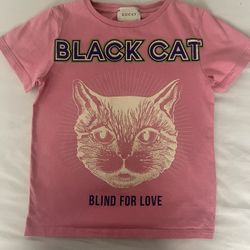 Black Cat Gucci T-shirt 